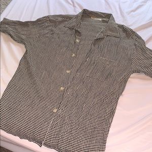 Vintage Short Sleeve button up
